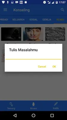 Konseling android App screenshot 0